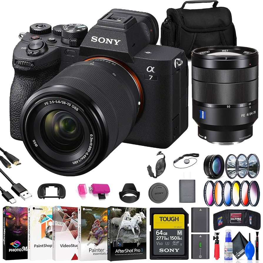 Amazon.com: Sony a7 IV Mirrorless Camera with 28-70mm Lens